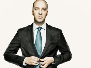 Tony Hale -promoting Veep (I loved him in Arrested Development)